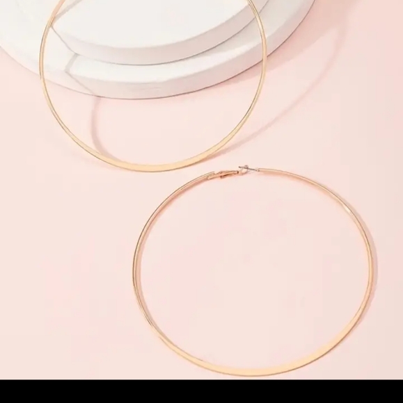 Miriad Hoops- Brushed 18K Gold Plated